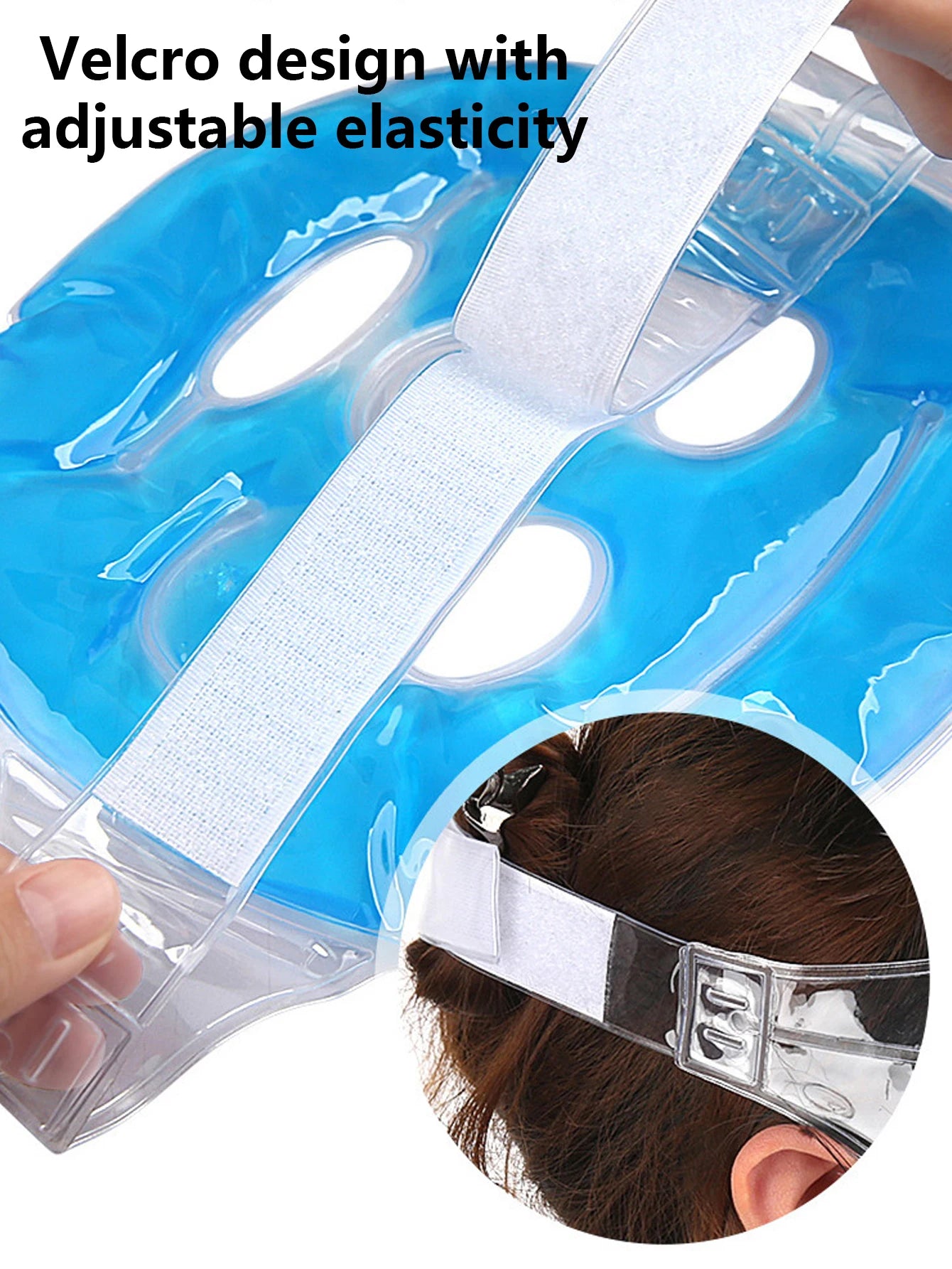 Reusable Hot and Cold Gel Face Mask