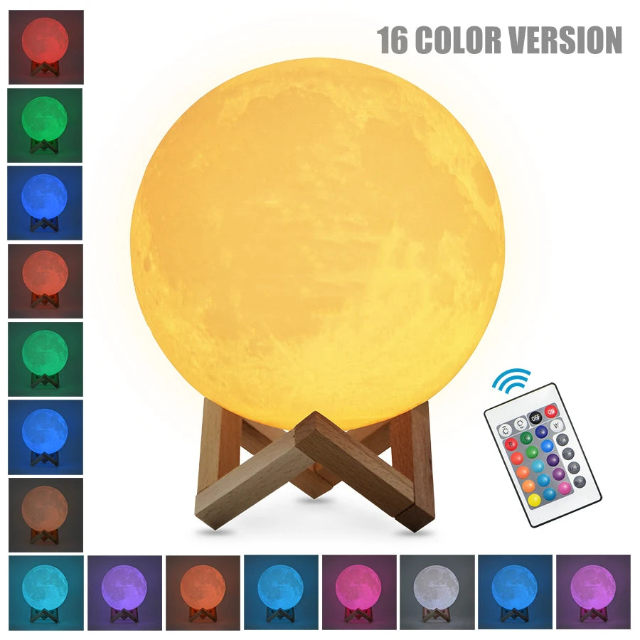 Moon Star Night Light