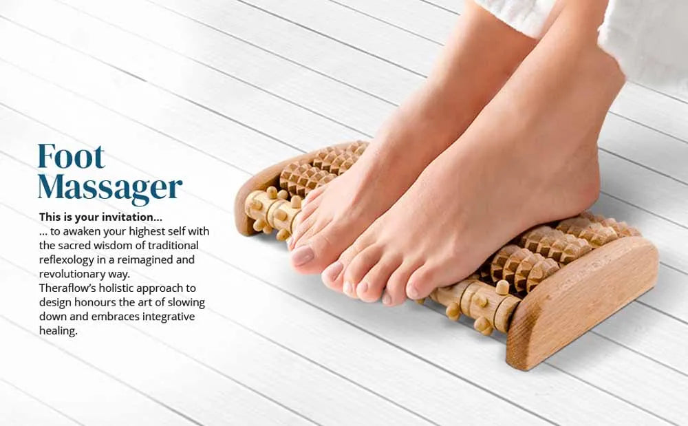 Wooden Foot Massager