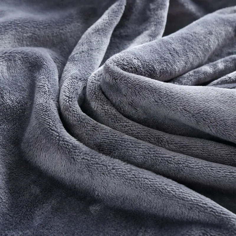 Fluffy Coral Velvet Blanket