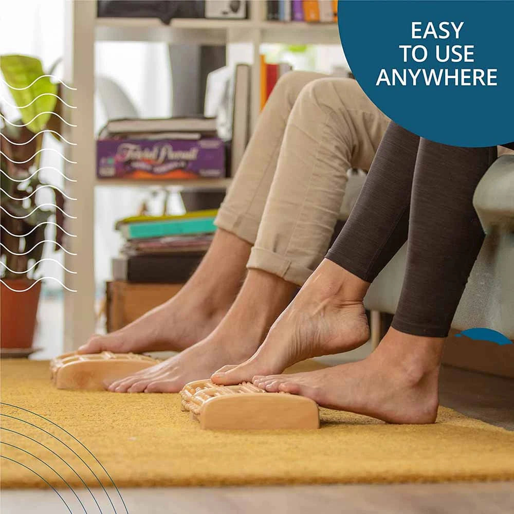 Wooden Foot Massager