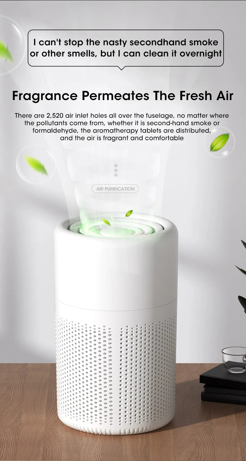 Mini Desktop Air Purifier