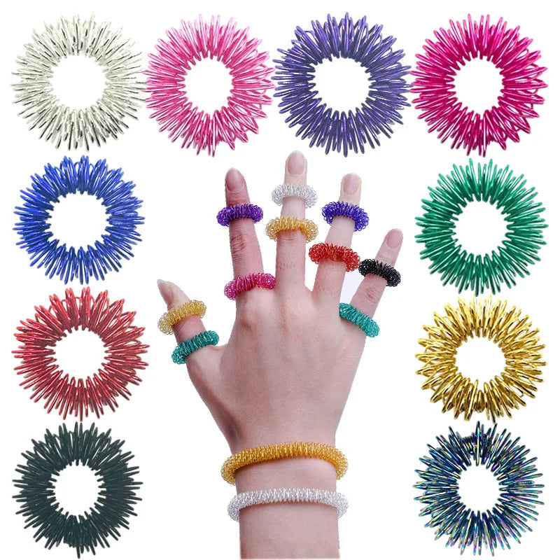 Acupressure Finger Rings