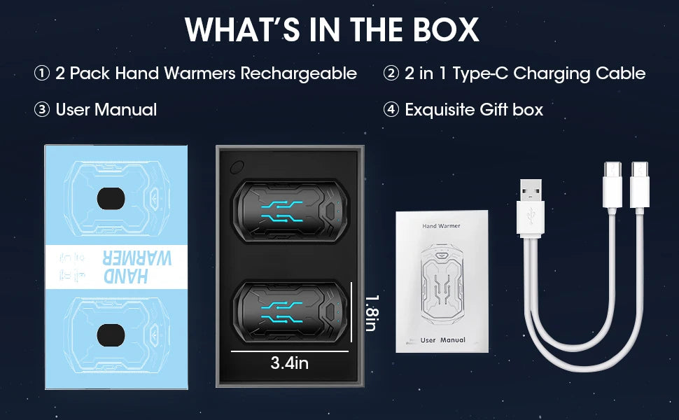 Rechargeable Hand Warmers