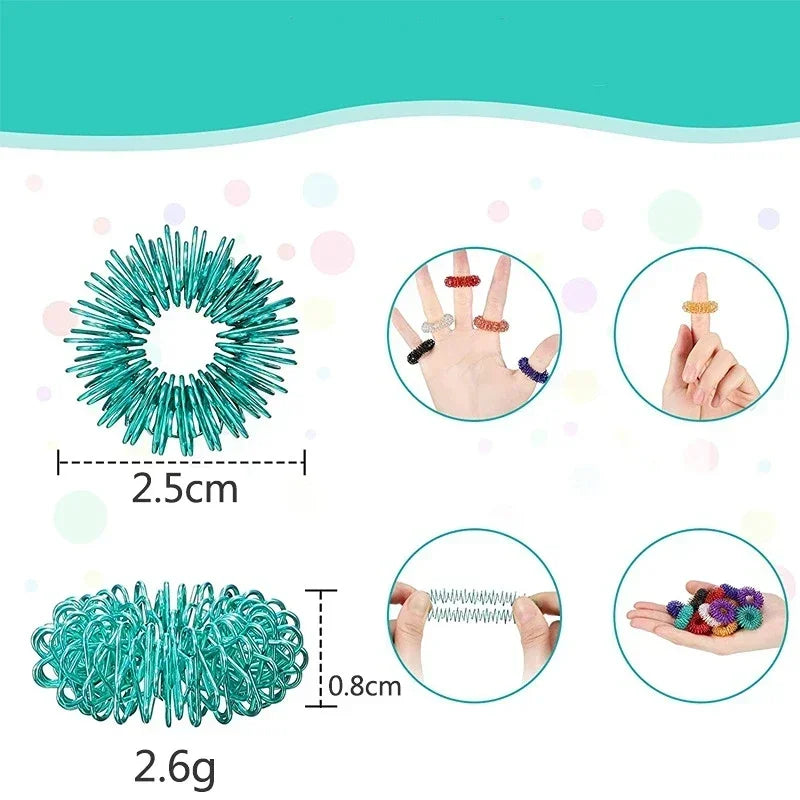 Acupressure Finger Rings