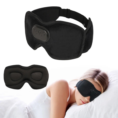 3D Bluetooth Sleep Mask with Headphones