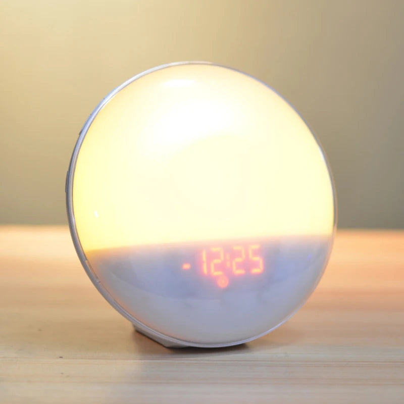 Alarm Clock with Radio and Light