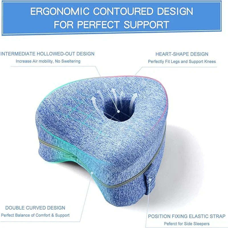 Knee Pillow with Leg Support