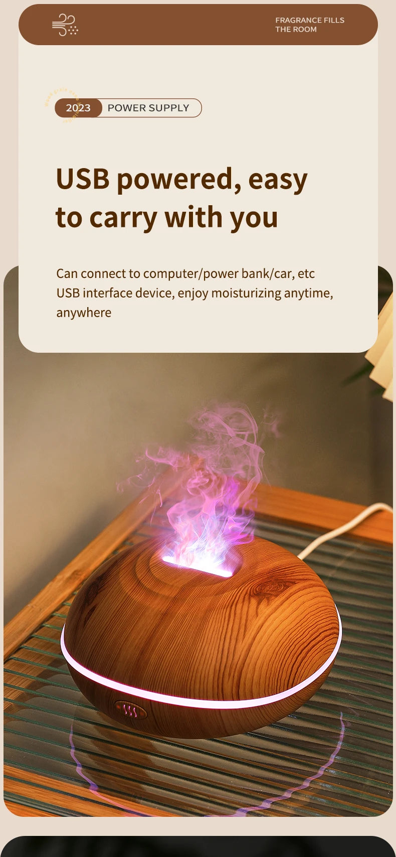 Aroma Essential Oil Diffuser