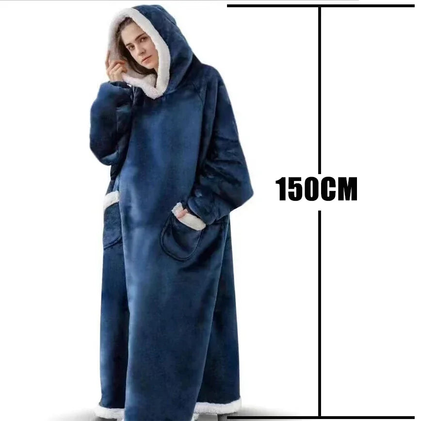 Oversized Wearable Blanket Hoodie