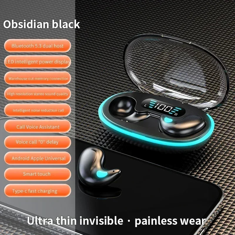 Invisible Bluetooth Sleep Headphones