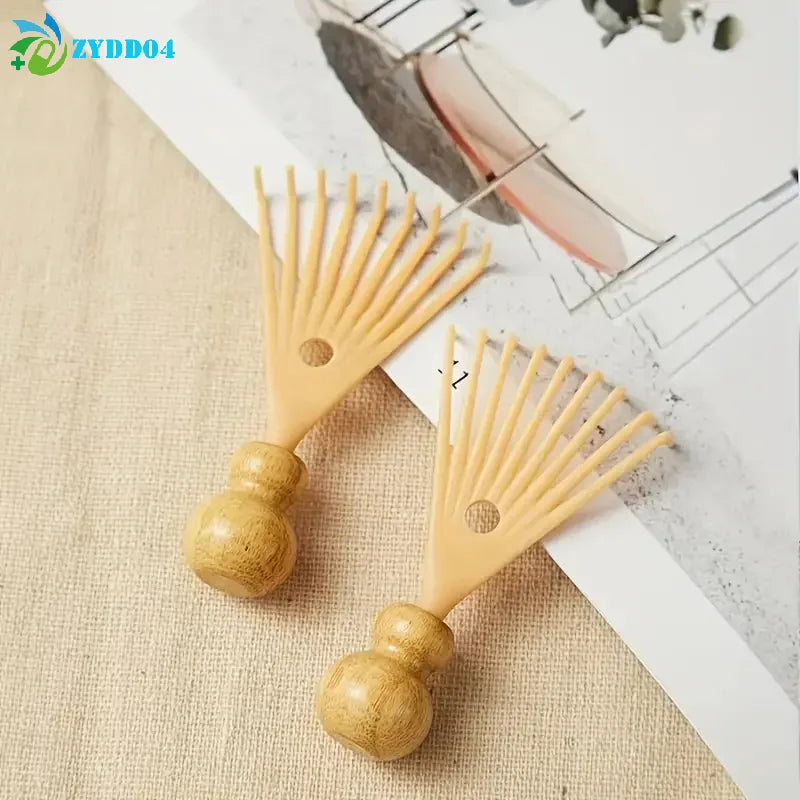 Bamboo Scalp Massager Comb