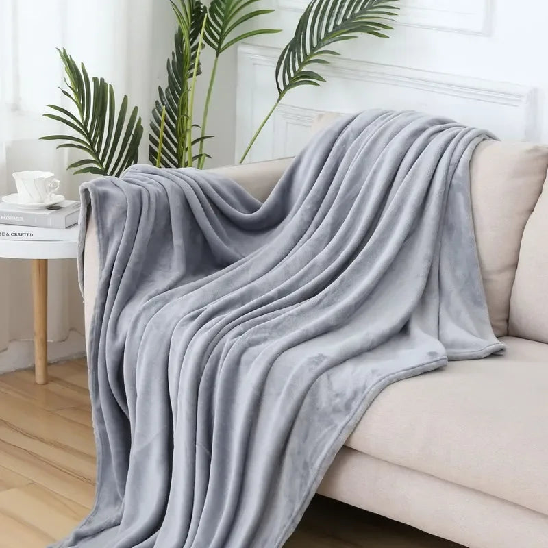 Fluffy Coral Velvet Blanket