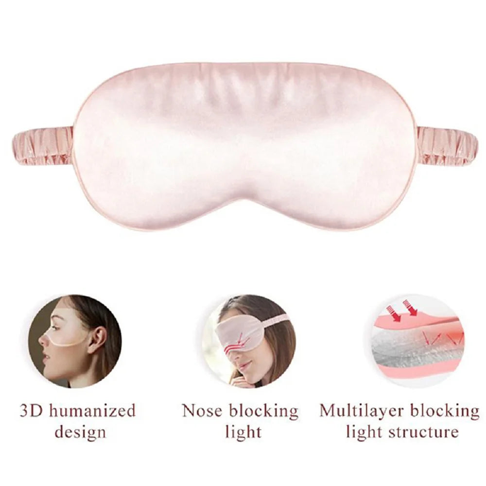 Soft Silk Relaxing Sleep Mask