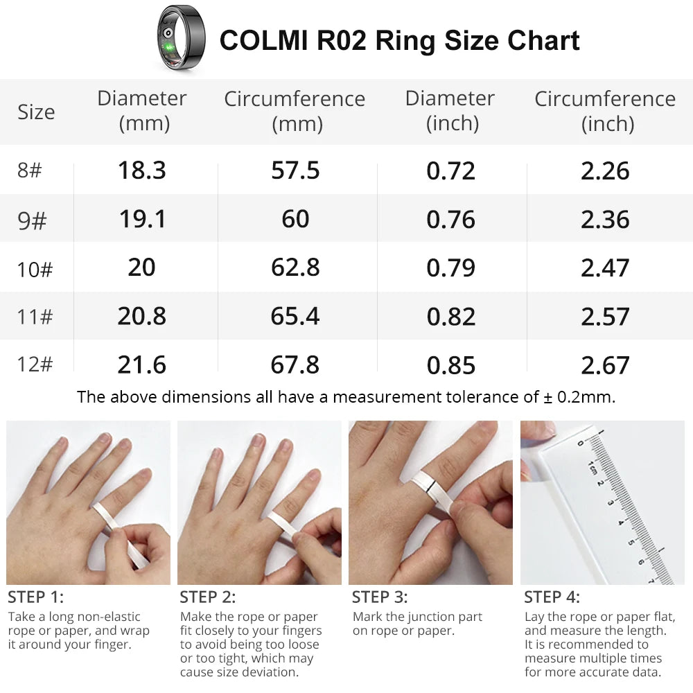 Smart Ring with Health Monitor