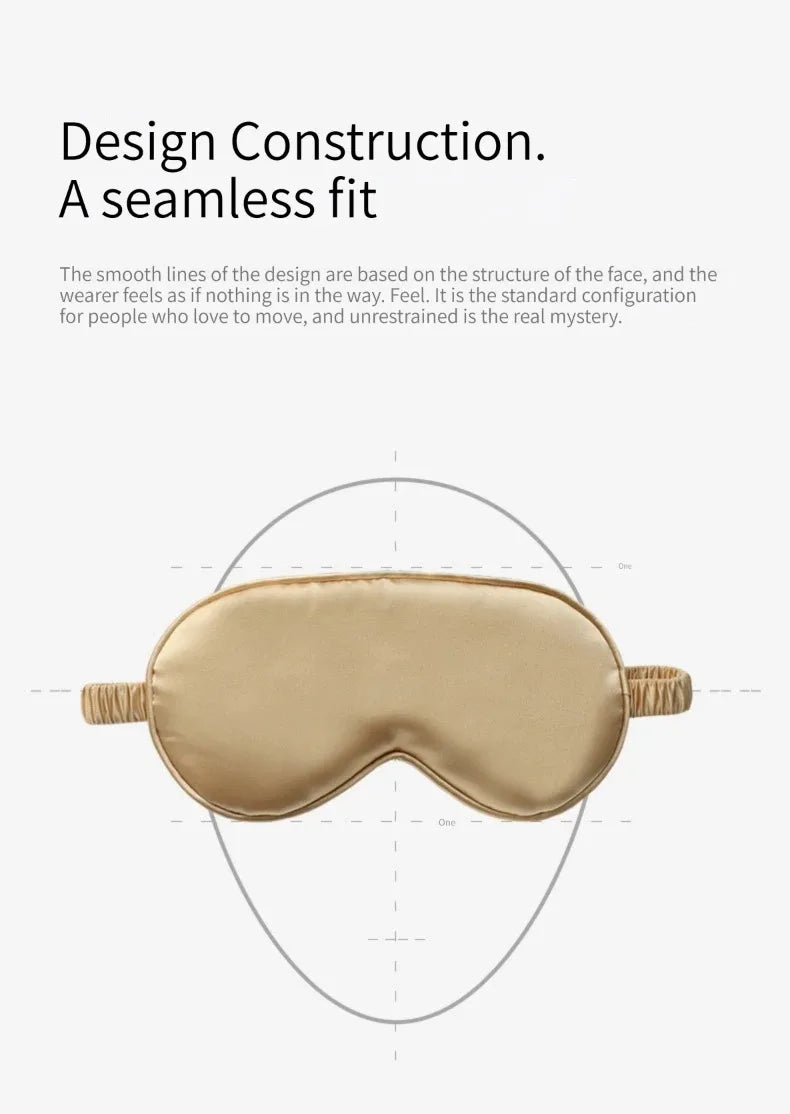 Lightweight Satin Sleep Mask Blindfold
