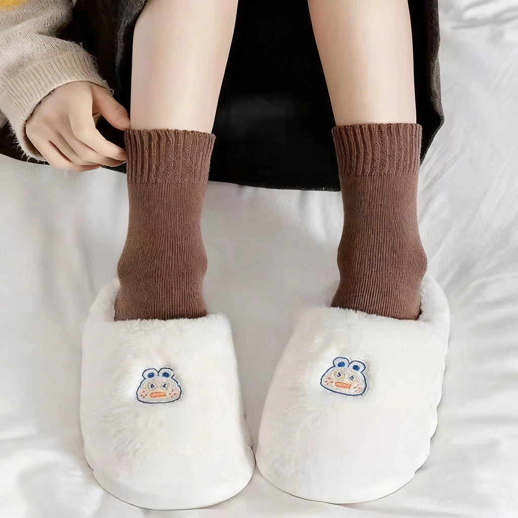 Winter Plush Sleeping Socks