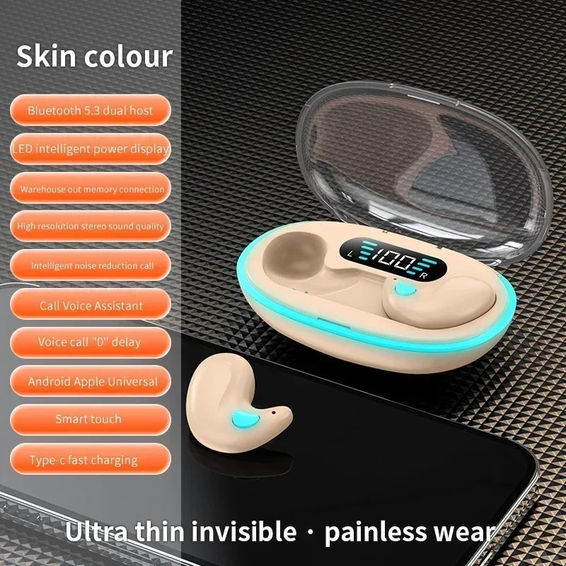 Invisible Bluetooth Sleep Headphones