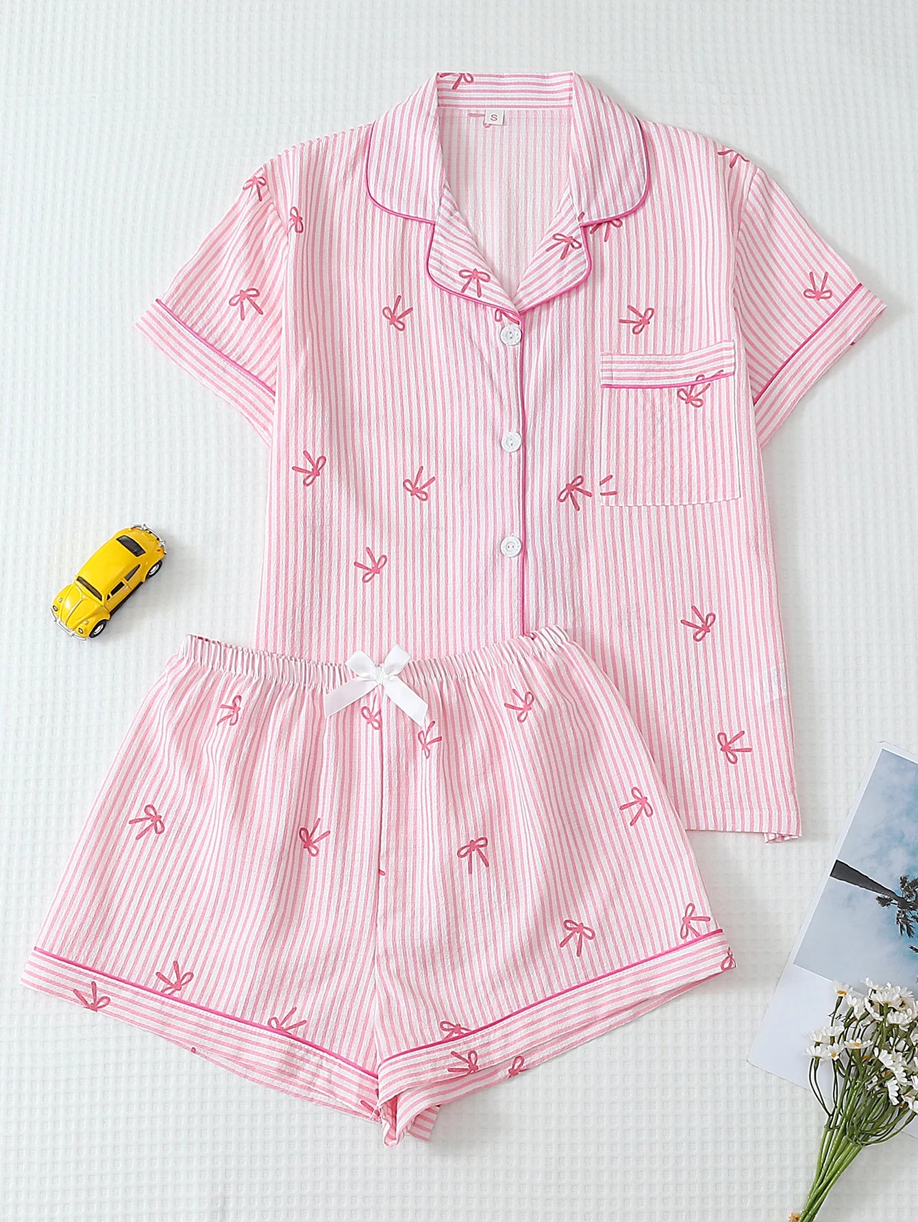 Women's Satin Pajama Set