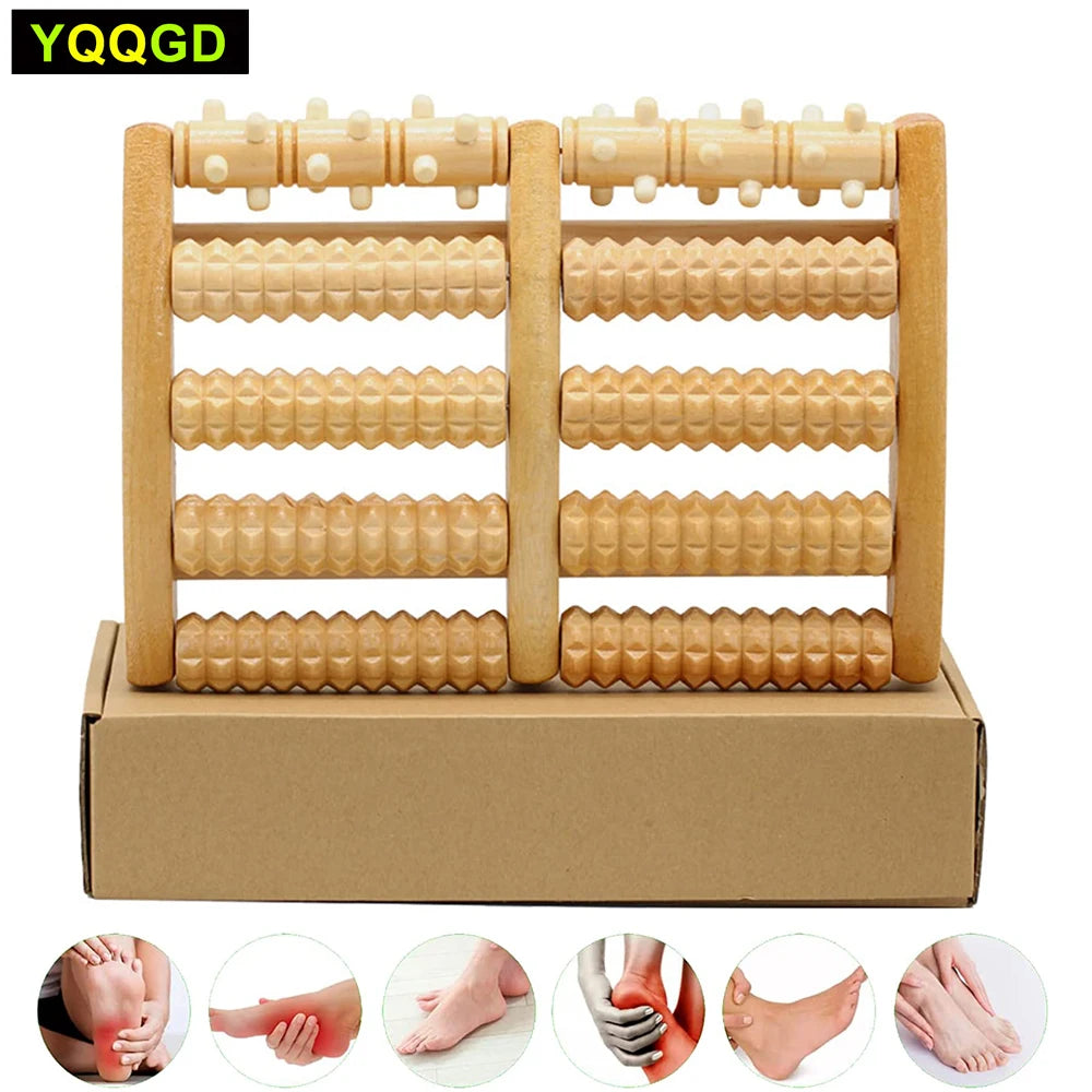 Wooden Foot Massager