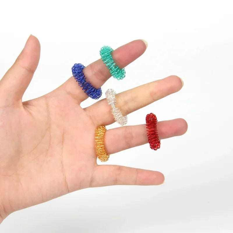 Acupressure Finger Rings