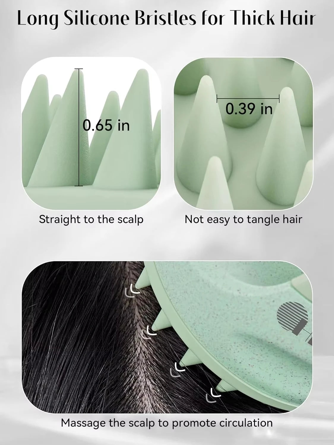 Silicone Scalp Massager