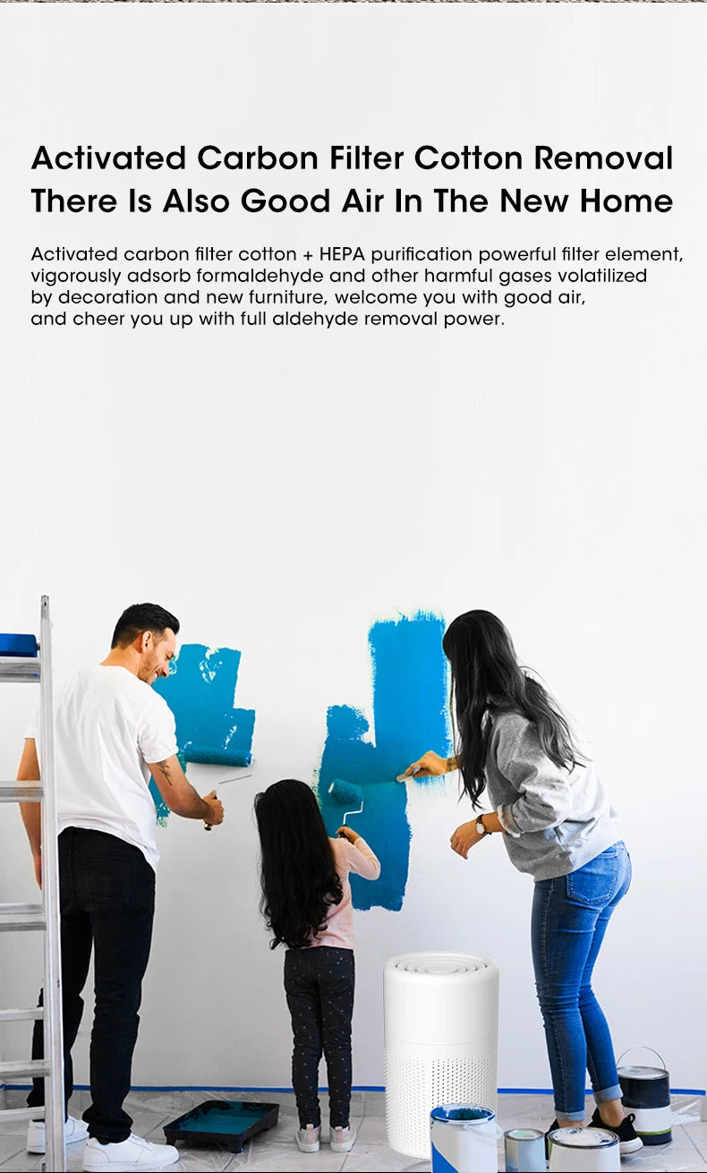Mini Desktop Air Purifier