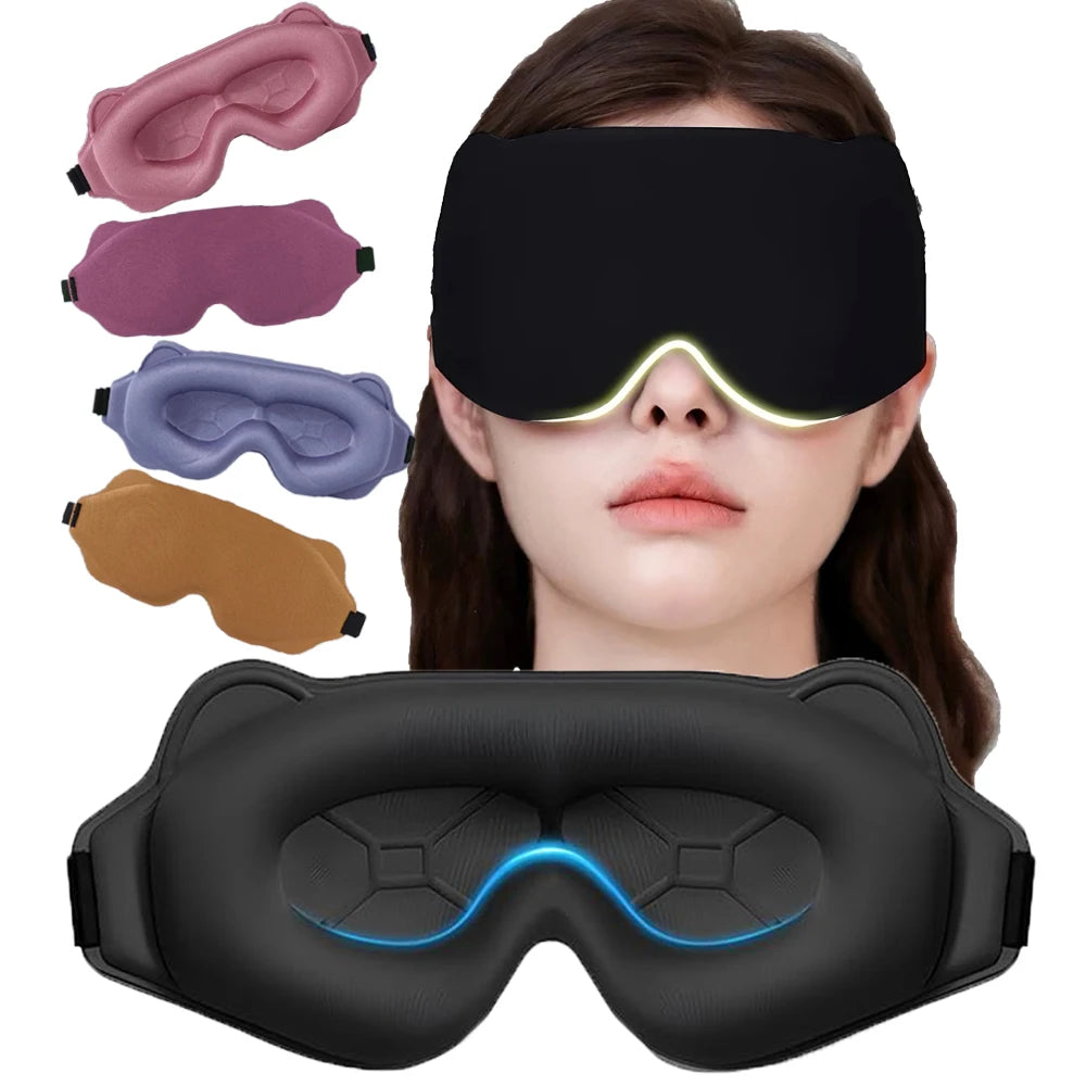 Weighted 3D Side Sleeping Eye Mask