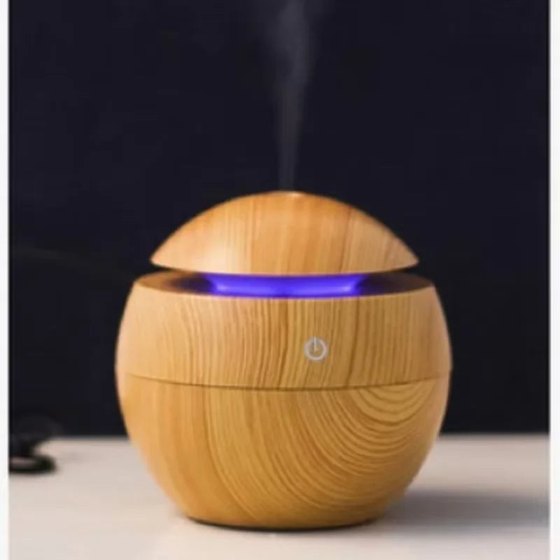 Portable Wood Grain Air Humidifier