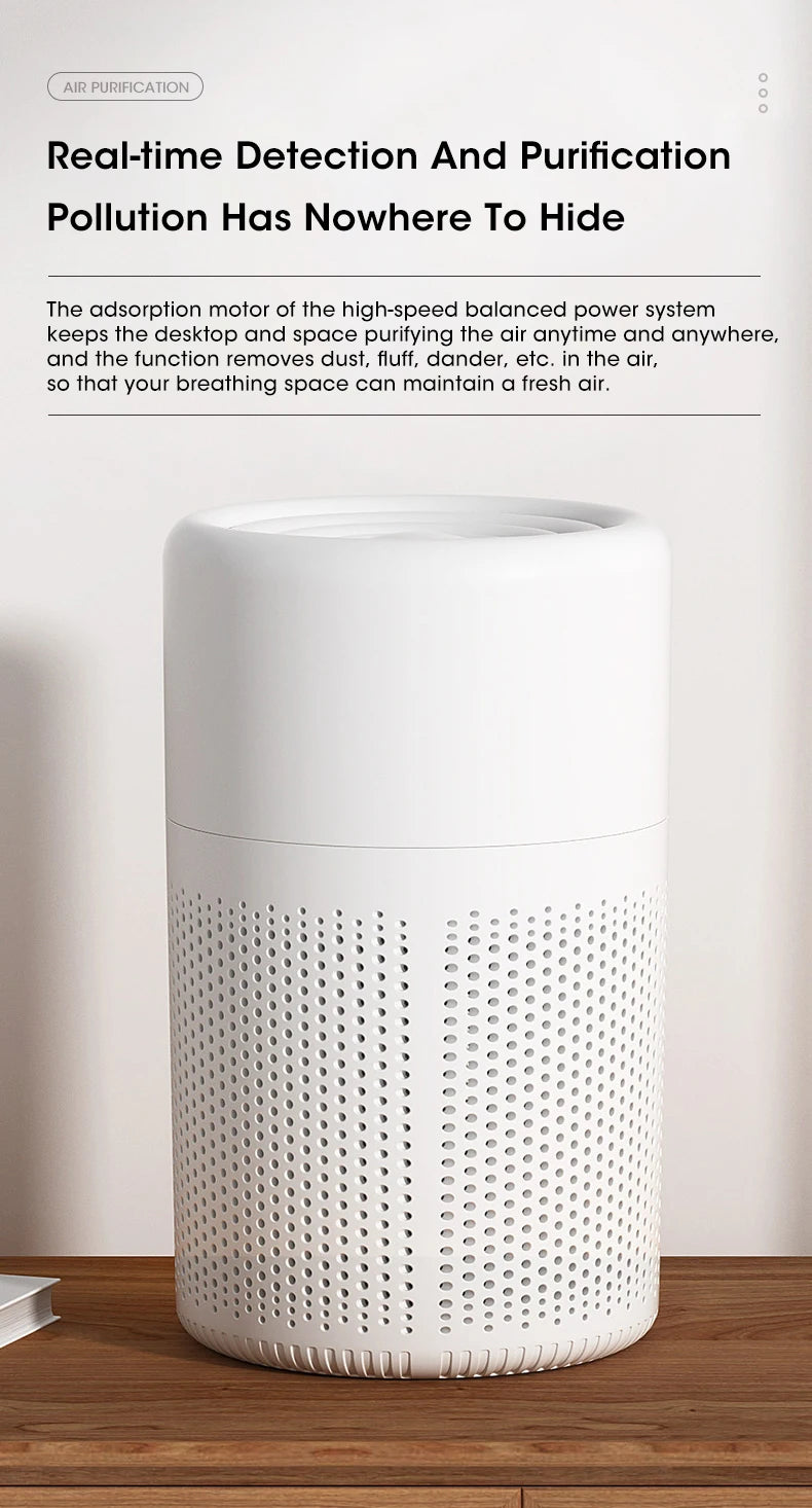 Mini Desktop Air Purifier