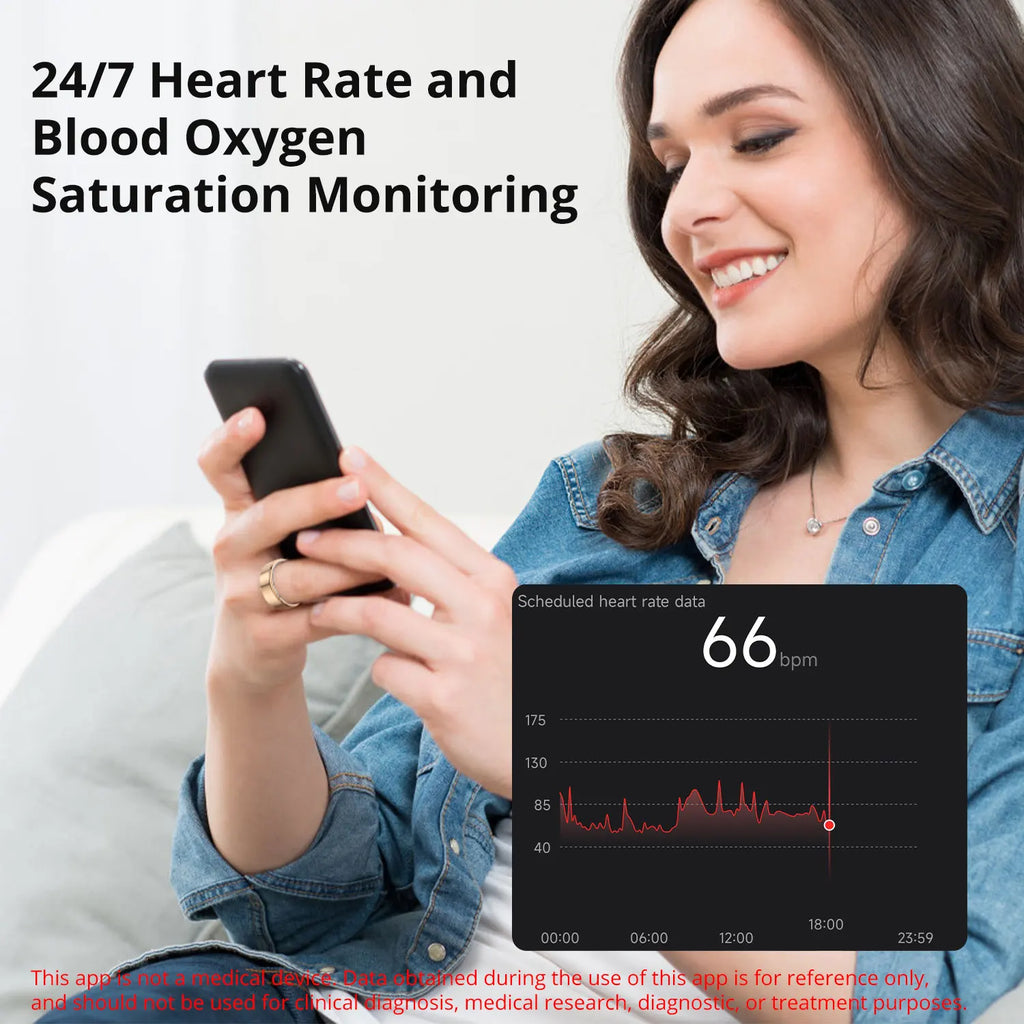 Smart Ring with Health Monitor