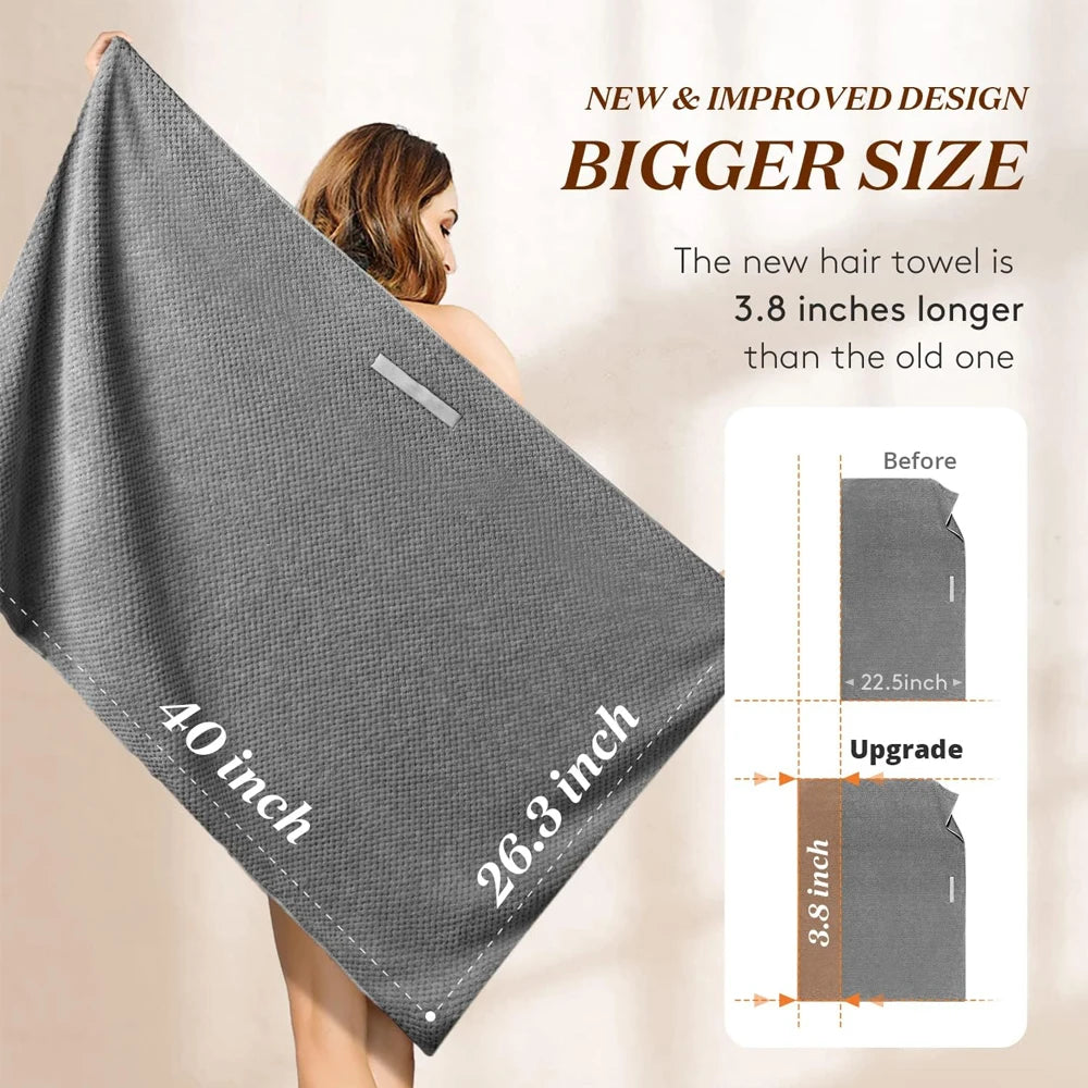 Microfiber Hair Towel Wrap