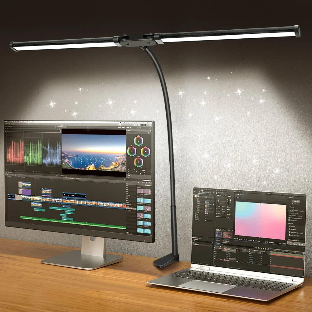 Double Head Desk Lamp