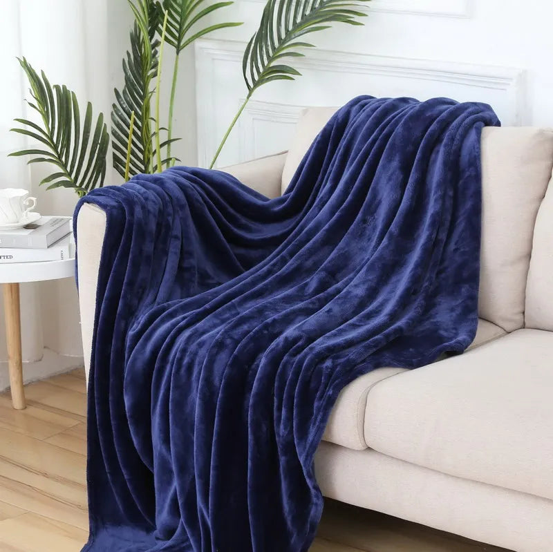 Fluffy Coral Velvet Blanket