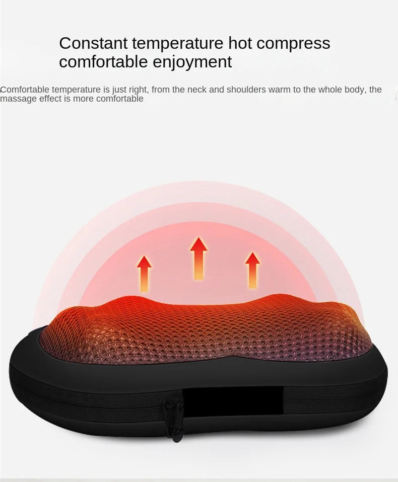 Neck and Back Massage Pillow