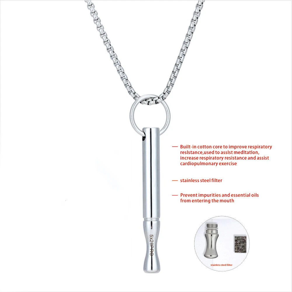 Mindful Breathing Necklace