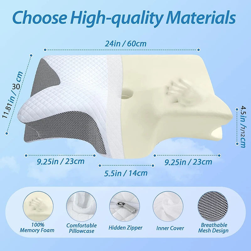 Neck Support Ergonomic Pillow
