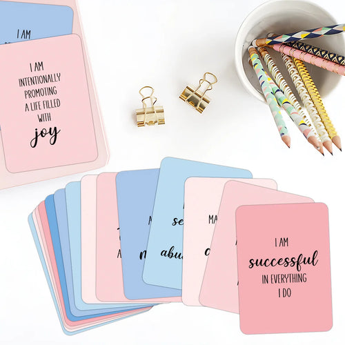50 Positive Affirmation Cards