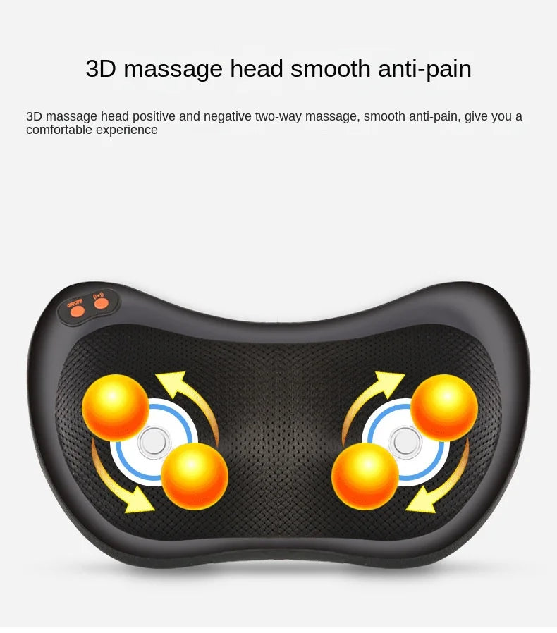 Neck and Back Massage Pillow