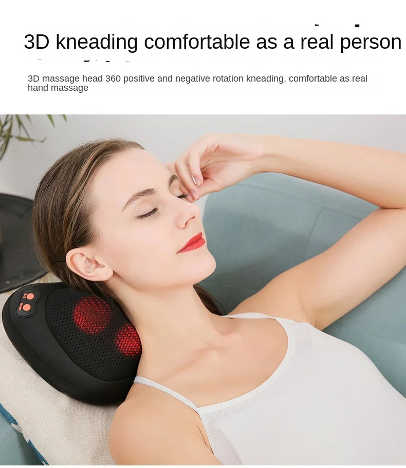 Neck and Back Massage Pillow