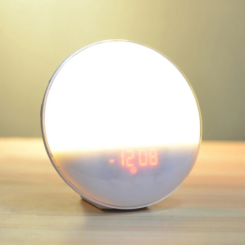 Alarm Clock with Radio and Light