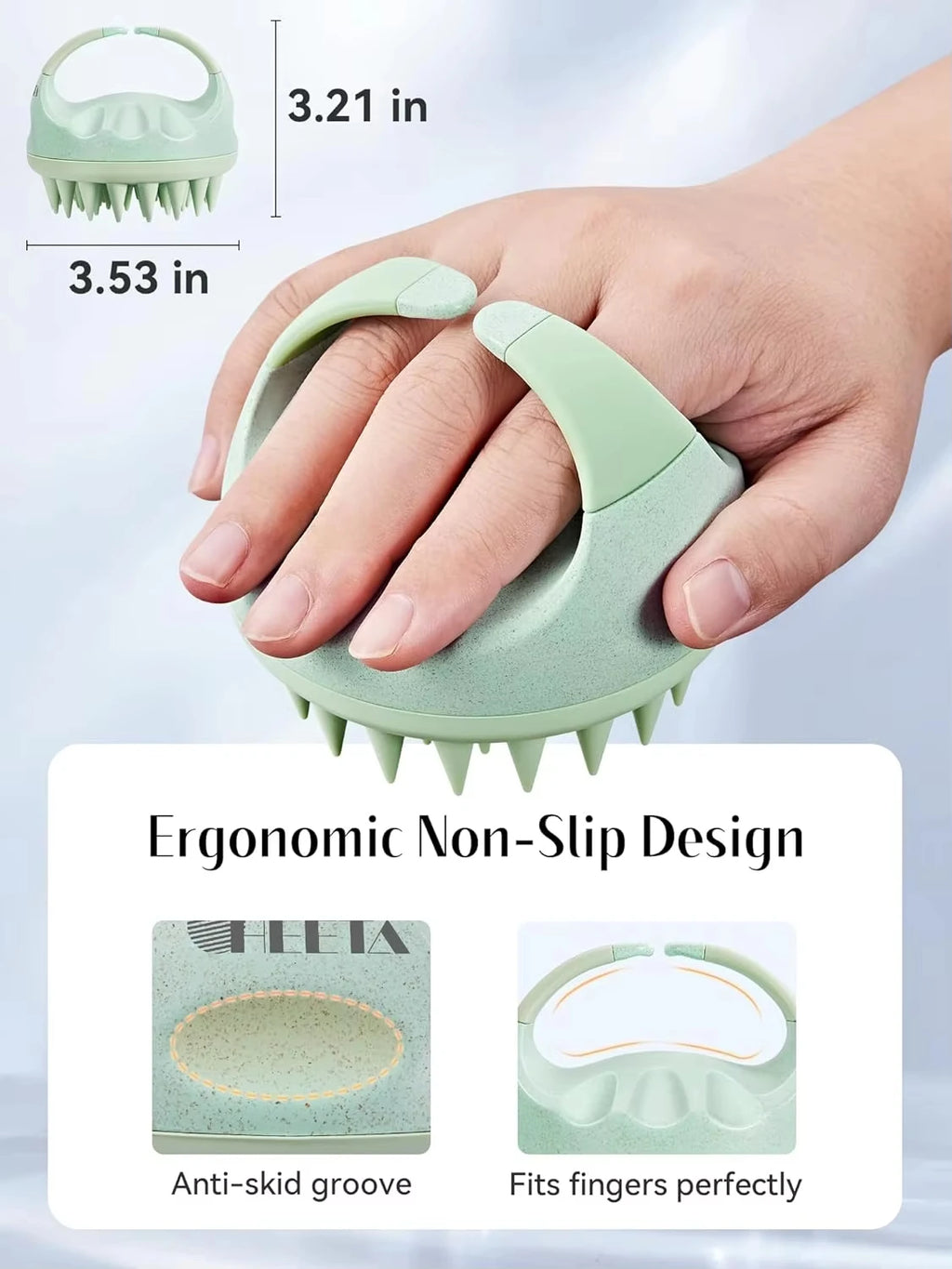 Silicone Scalp Massager