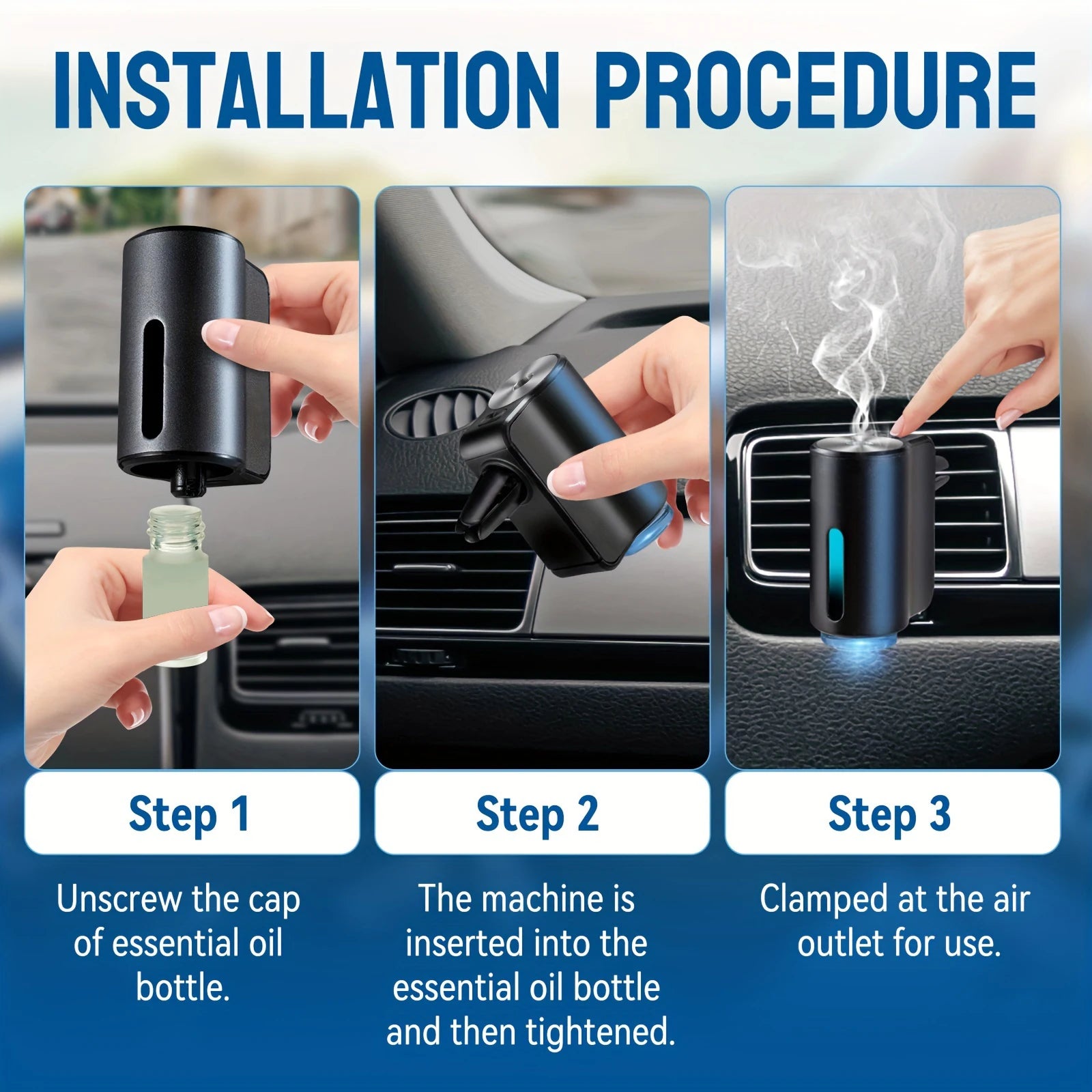 Electric Aroma Diffuser for Cars