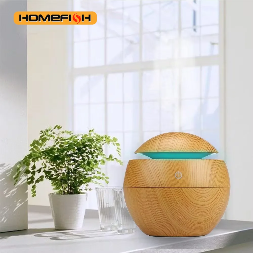 Portable Wood Grain Air Humidifier