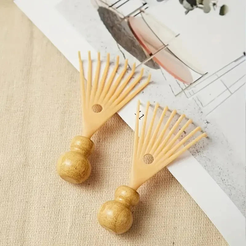 Bamboo Scalp Massager Comb