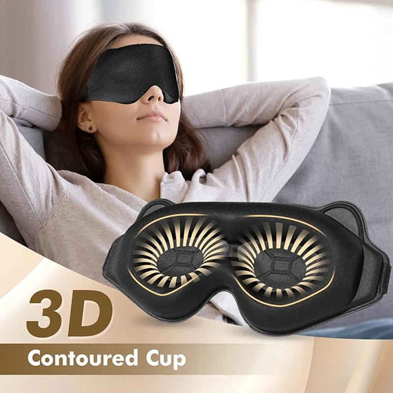 Weighted 3D Side Sleeping Eye Mask