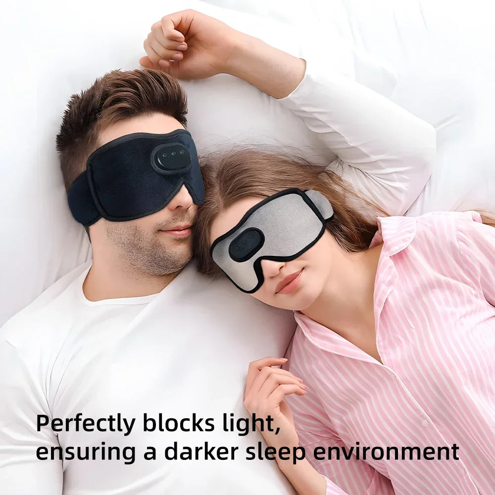 3D Bluetooth Sleep Mask with Headphones
