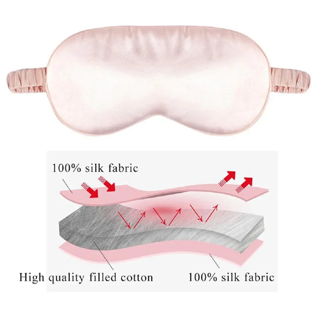 Soft Silk Relaxing Sleep Mask