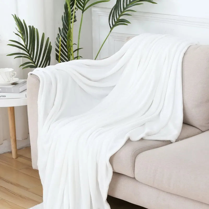 Fluffy Coral Velvet Blanket