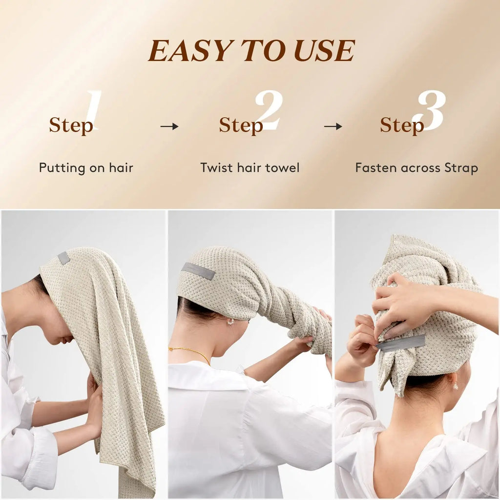 Microfiber Hair Towel Wrap